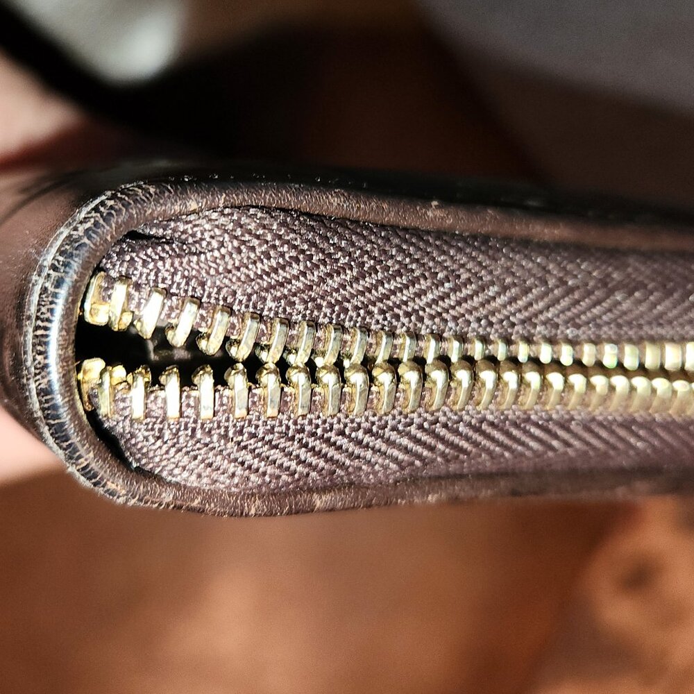 Gucci Mayfair Guccissima Leather Long Zip Around Wallet - EUC - Picture 4 of 10